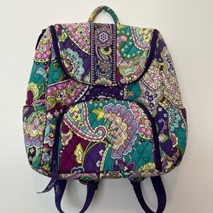 Vera Bradley Paisley backpack